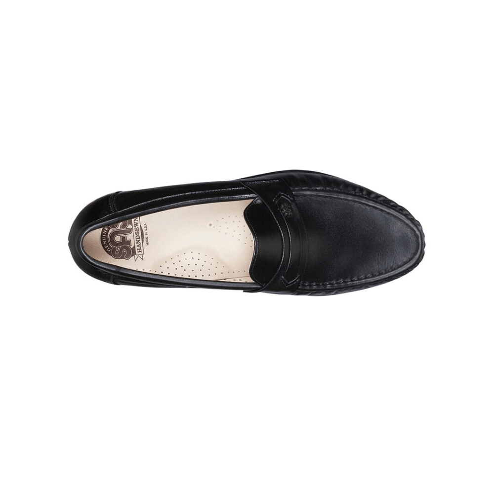 SAS Men's Ace Slip-On Leather Loafer - Black 4