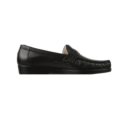 SAS Men's Ace Slip-On Leather Loafer - Black 1
