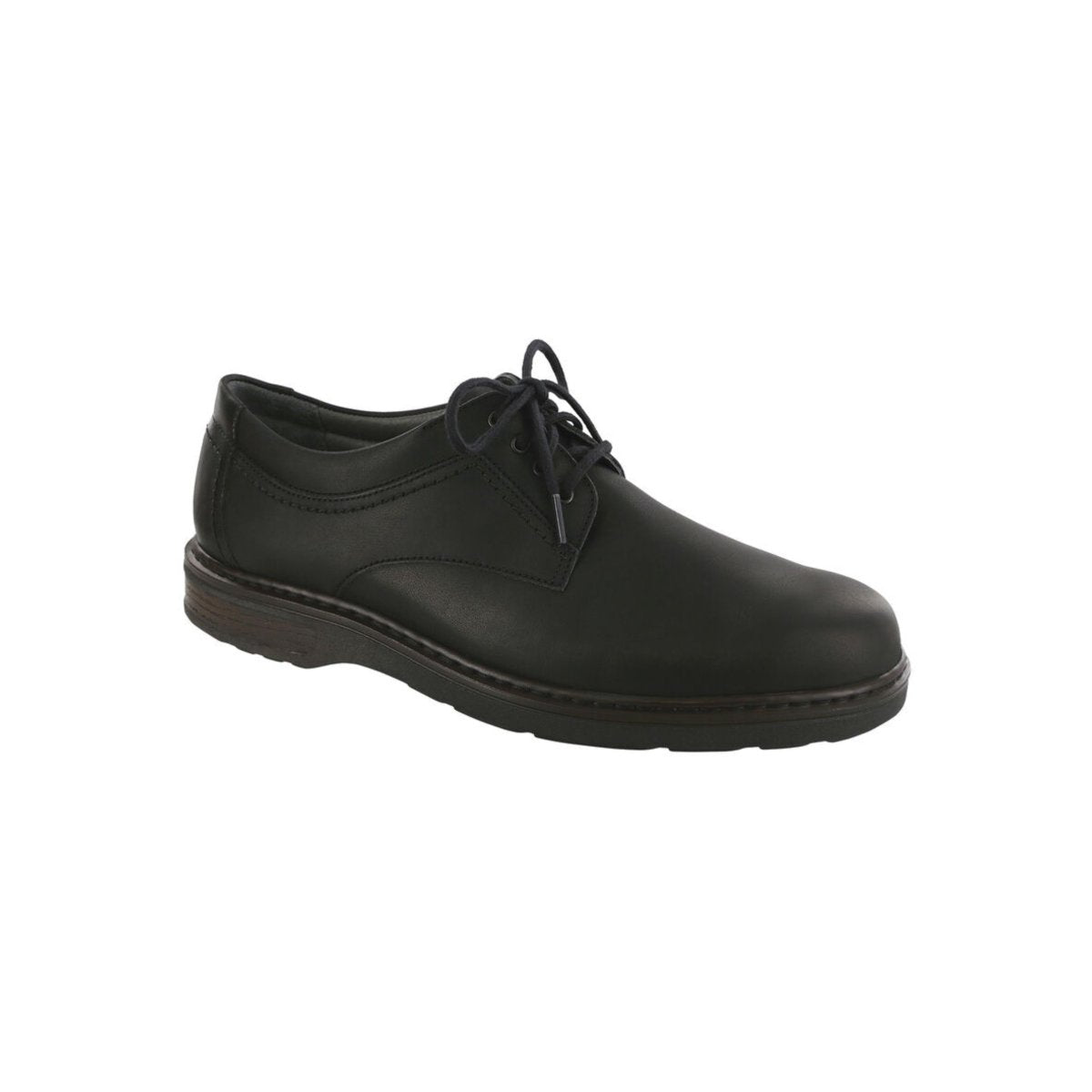 SAS Men's Aden Leather Lace-Up Oxford – Black 1