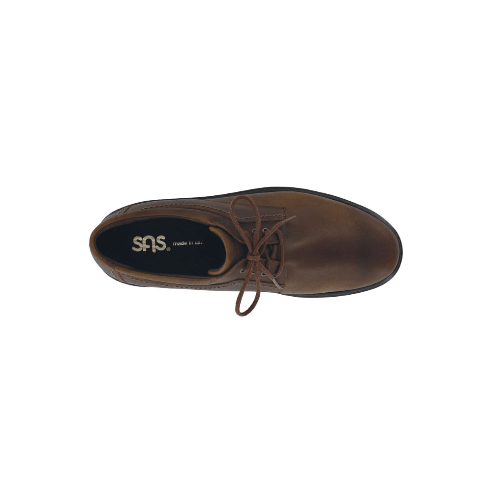 SAS Men's Aden - Leather Lace Up Oxford - Brown 3