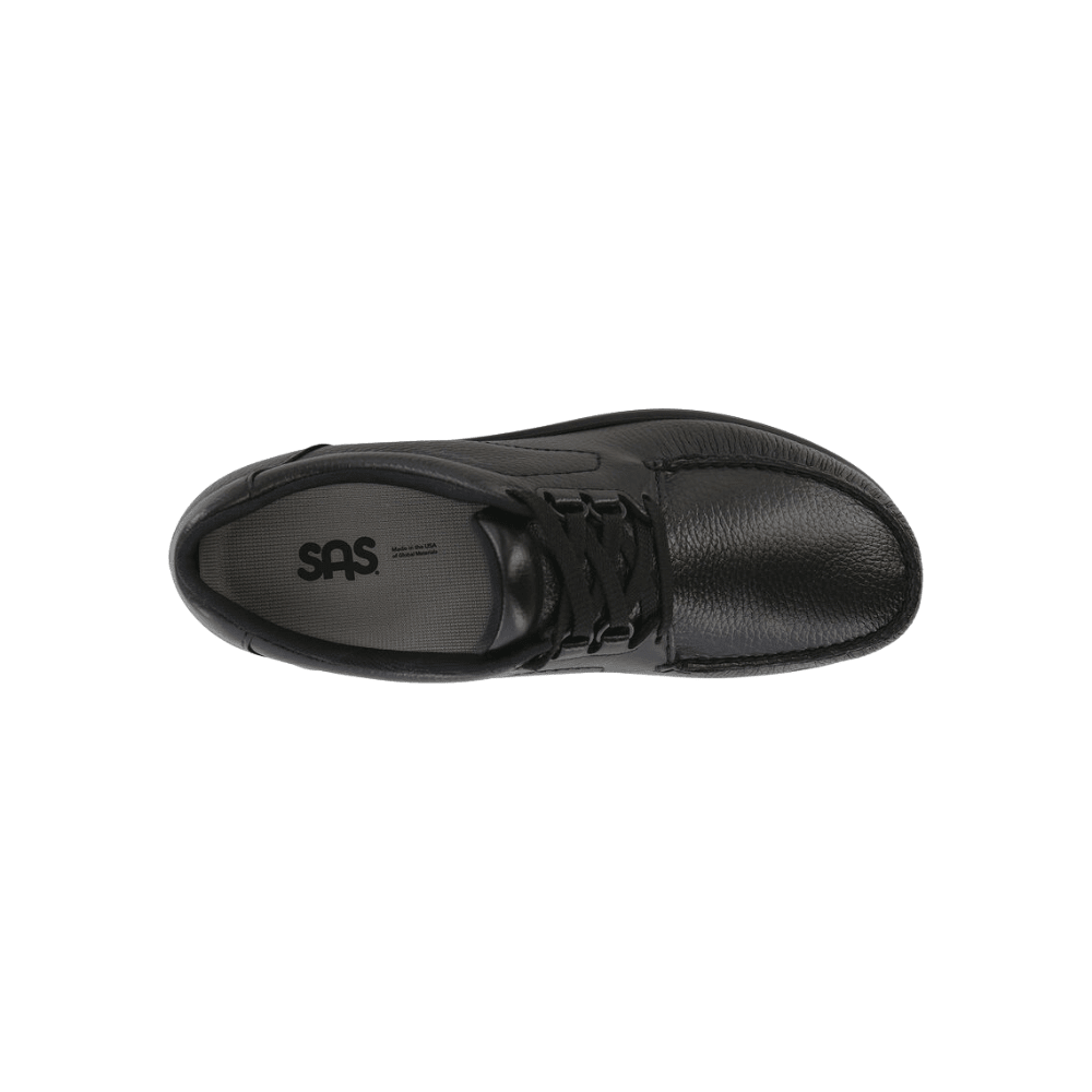 SAS Men's Bout Time Lace Up Loafer - Black 3
