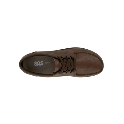 SAS Men's Bout Time Lace Up Loafer - Mulch 2