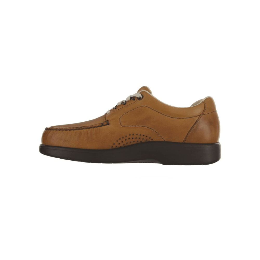 SAS Men's Bout Time Lux Leather Lace-Up Shoe - Hazel 5