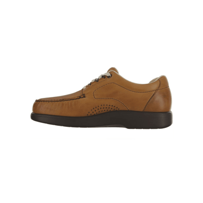 SAS Men's Bout Time Lux Leather Lace-Up Shoe - Hazel 5