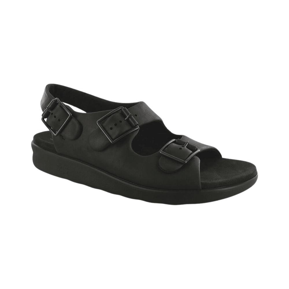 SAS Men's Bravo Heel Strap Sandal- Black Bear 1
