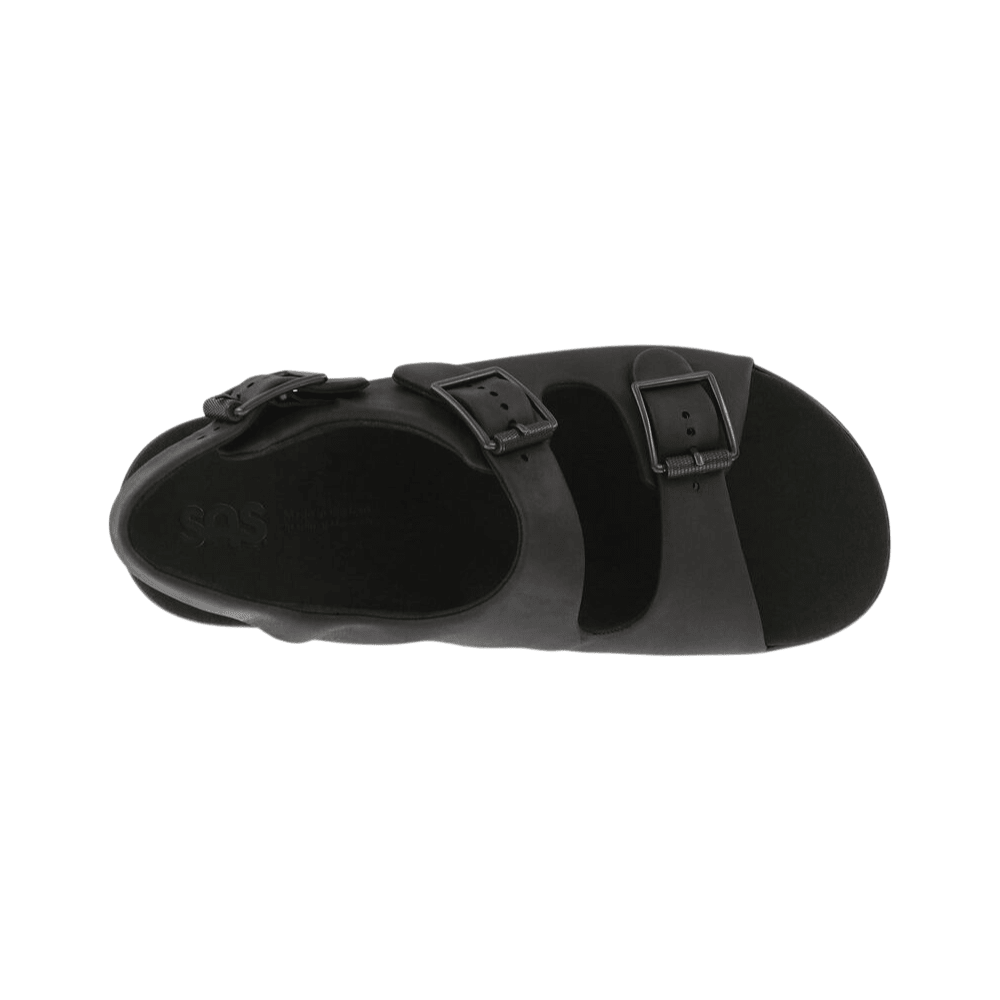 SAS Men's Bravo Heel Strap Sandal- Black Bear 2