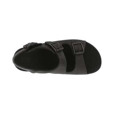 SAS Men's Bravo Heel Strap Sandal- Black Bear 2