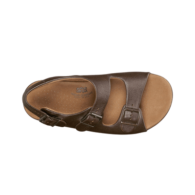 SAS Men's Bravo Heel Strap Sandal - Brown 3