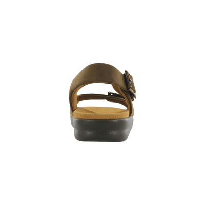 SAS Men's Bravo Heel Strap Sandal- Grizzly 5