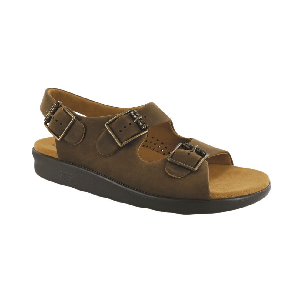 SAS Men's Bravo Heel Strap Sandal- Grizzly 1