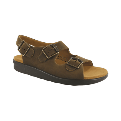 SAS Men's Bravo Heel Strap Sandal- Grizzly 1