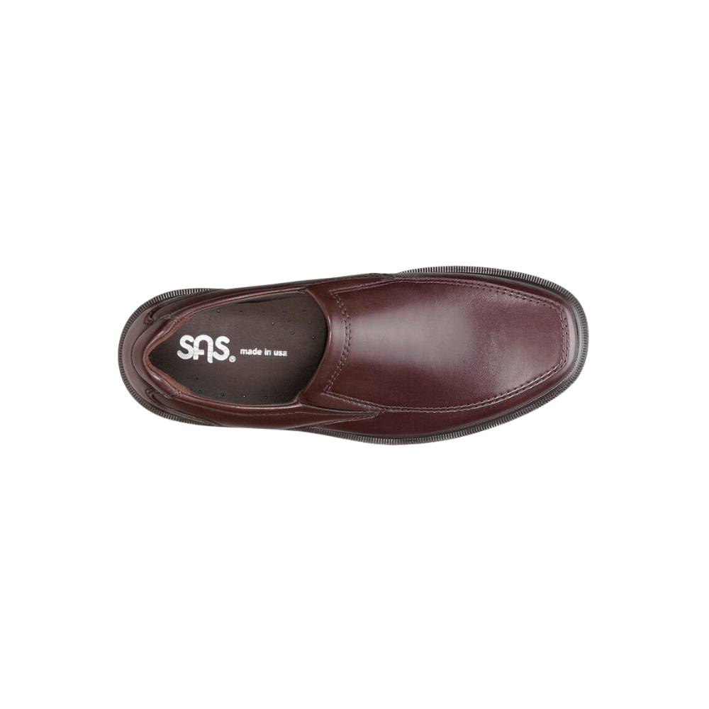 SAS Men's Diplomat Slip-On Loafer - Brown 3