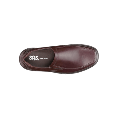 SAS Men's Diplomat Slip-On Loafer - Brown 6