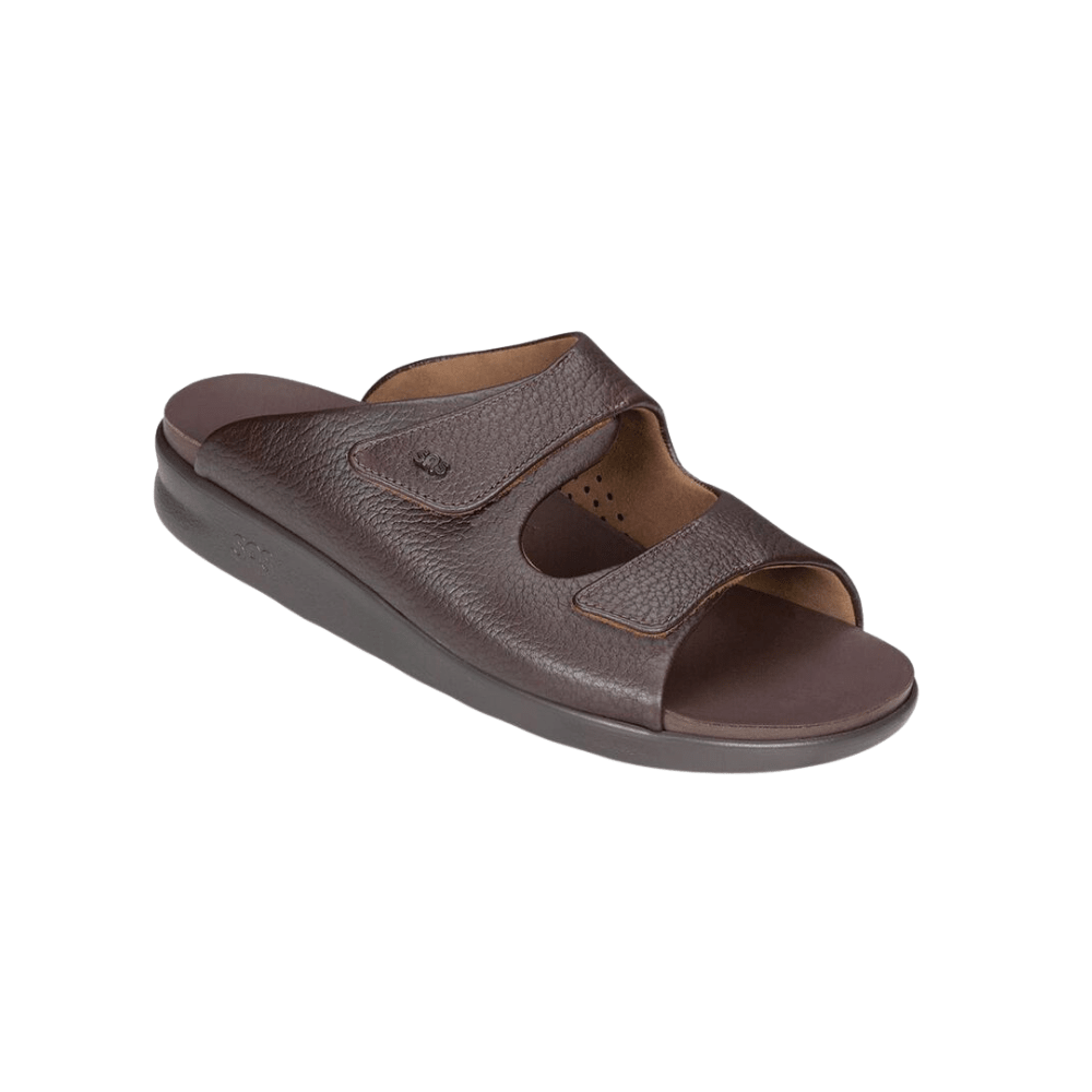 SAS Men's Encore Slide Sandal - Brown 1