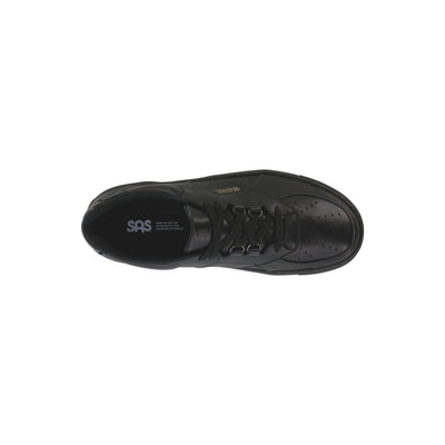 SAS Men's High Street Orthotic Leather Casual Oxford – Matte Black 2
