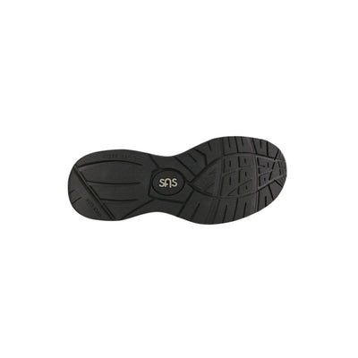 SAS Men's Journey Mesh Leather Active Walking Shoe – Black 6