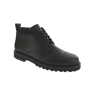 SAS Men's Logger Lace Up Ankle Boot - Matte Black 1