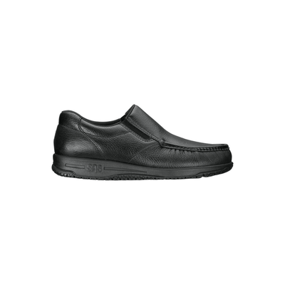 SAS Men's Navigator SR - Leather Slip On Loafer - Black 3