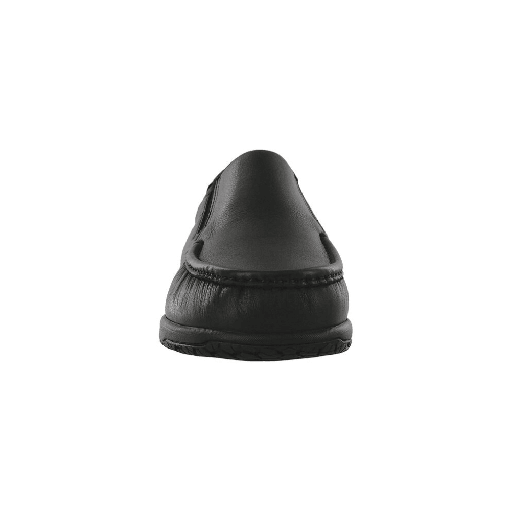 SAS Men's Navigator SR - Leather Slip On Loafer - Matte Black 3