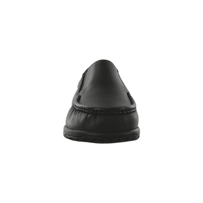 SAS Men's Navigator SR - Leather Slip On Loafer - Matte Black 3