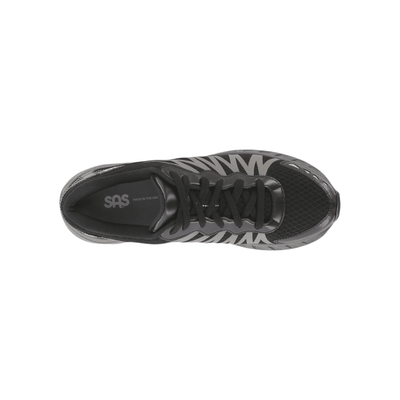 SAS Men's Pursuit Lace Up Sneaker – Black / Gray 3