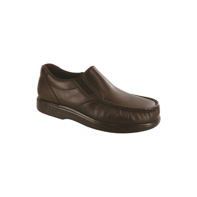 SAS Men's Side Gore - Leather Loafer - Brown 1