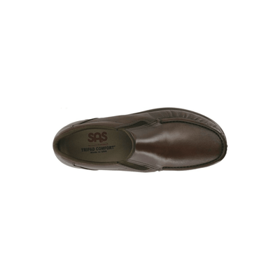 SAS Men's Side Gore - Leather Loafer - Brown 2
