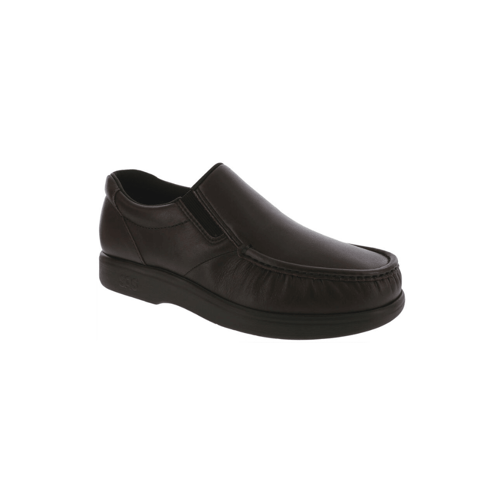 SAS Men's Side Gore - Leather Loafer - Cacao 1