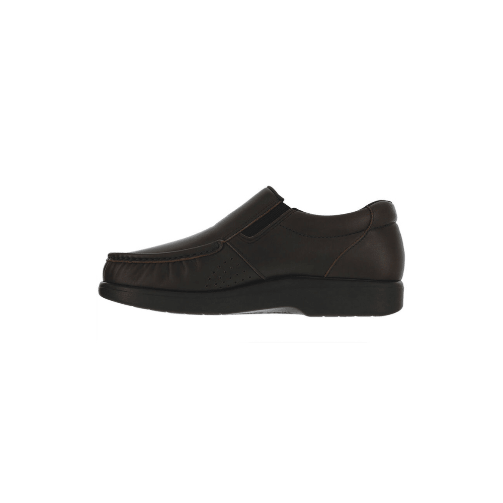 SAS Men's Side Gore - Leather Loafer - Cacao 5