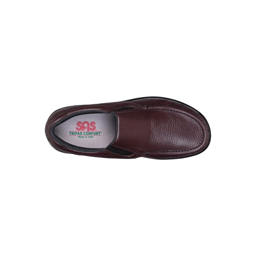 SAS Men's Side Gore - Leather Loafer - Cordovan 2