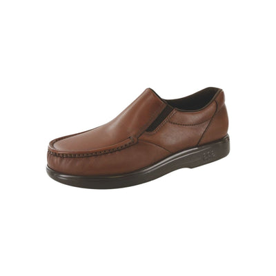 SAS Men’s Side Gore Slip-On Dress Shoes – Antique Tan 8
