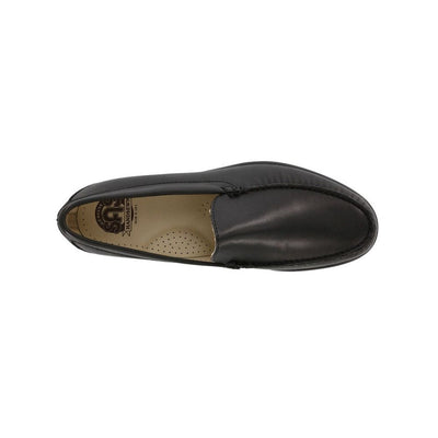SAS Men’s Venetian Slip-On Leather Loafer Shoe – Black 3