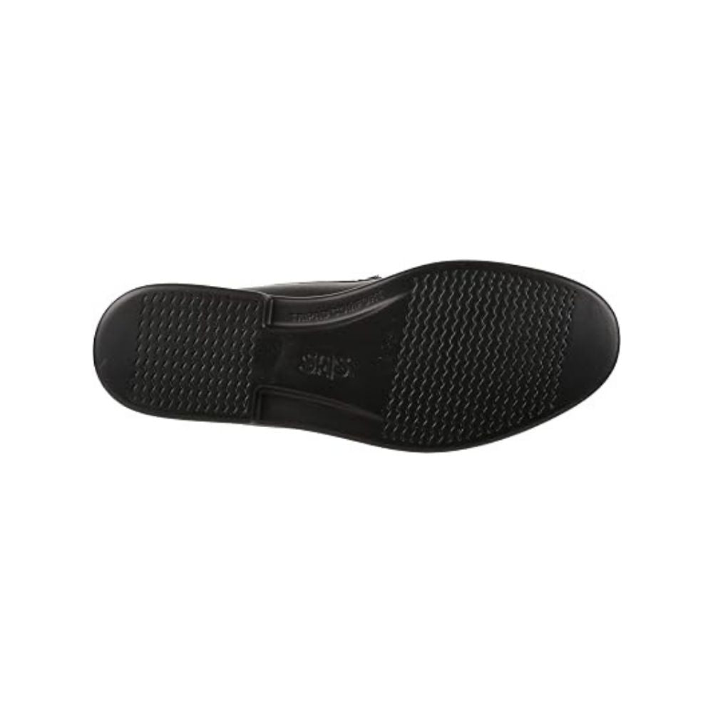 SAS Men’s Venetian Slip-On Leather Loafer Shoe – Black 6