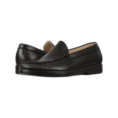 SAS Men’s Venetian Slip-On Leather Loafer Shoe – Black 2