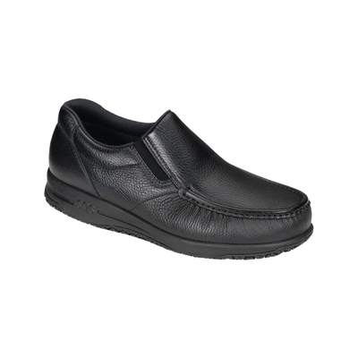SAS Navigator SR Men's Non Slip Loafer, Black XX Wide 2