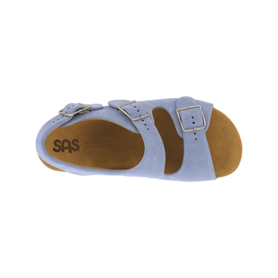 SAS Relaxed Women's Heel Strap Sandal Sky Harbor Leather Comfort 4