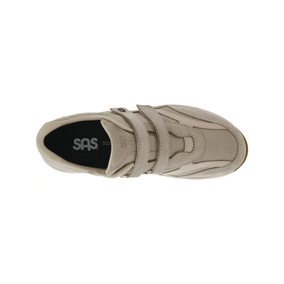 SAS TMV Women's Walking Shoe, Taupe/Pink - XXX Wide 7