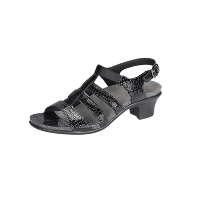 SAS Women's Allegro Sandal - Black Croc 4