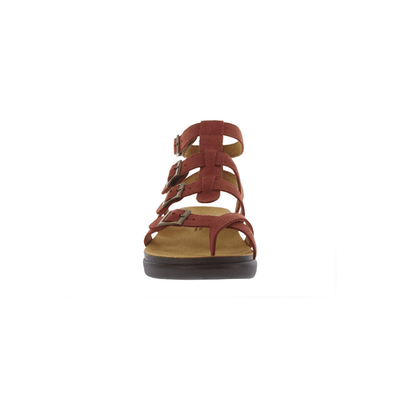 SAS Women’s Aria Sandal Ergonomic Comfort Gladiator - Rust 5