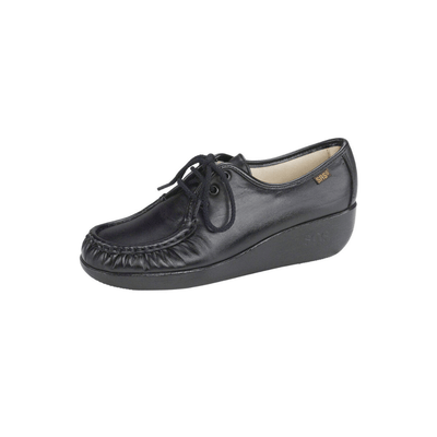 SAS Women's Bounce Leather Walking Shoe - Black 4