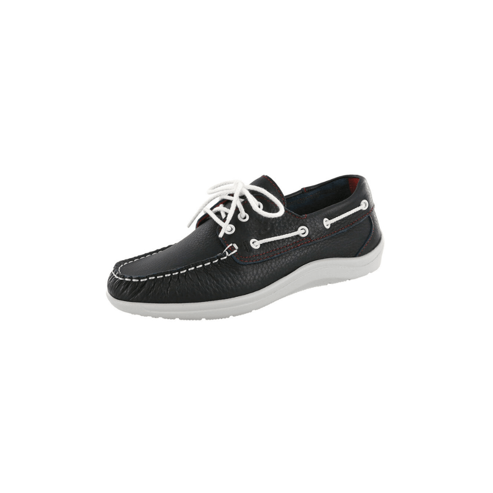 SAS Women's Catalina Lace Up Boat Shoe – Navy 5