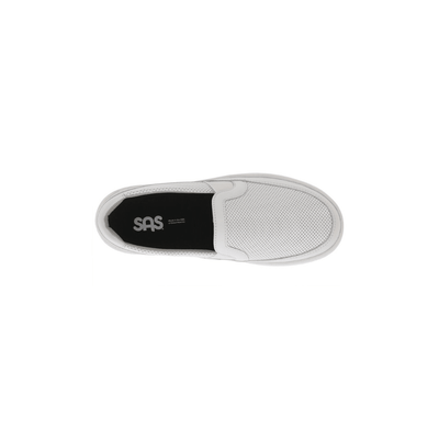 SAS Women's Chuy-X - Comfort Walking Sneaker - White Perf 2