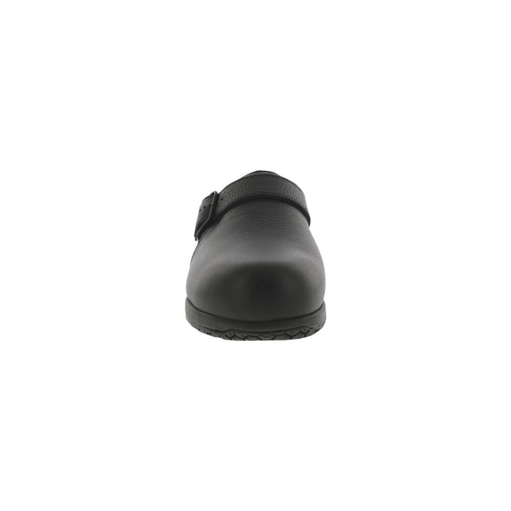 SAS Women’s Clog SR Slip-Resistant Leather Work Shoe – Black 3