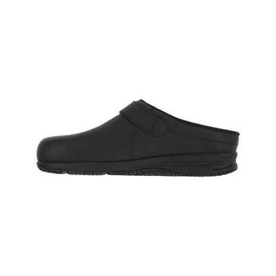 SAS Women’s Clog SR Slip-Resistant Leather Work Shoe – Black 5