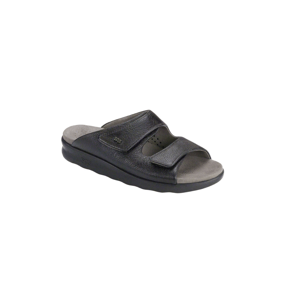 SAS Women's Cozy - Comfort Adjustable Sandal - Black 1