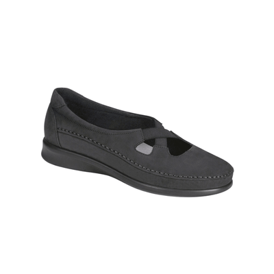 SAS Women's Crissy Slip On Loafer - Nero 1