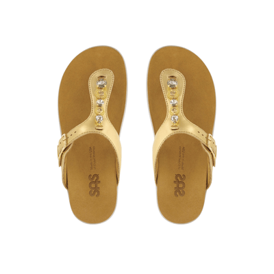 SAS Women's Dazzle Sandal - 24K 4
