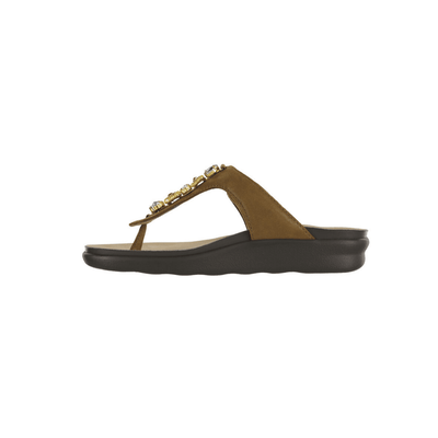 SAS Women's Dazzle Sandal - Brown Gold 5