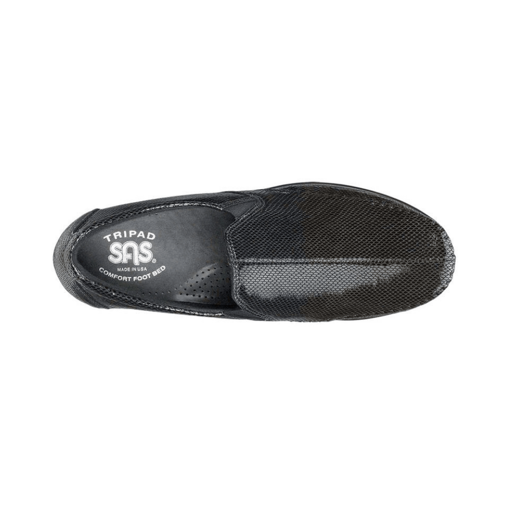 SAS Women’s Dream Comfort Loafer – Black Snake 4