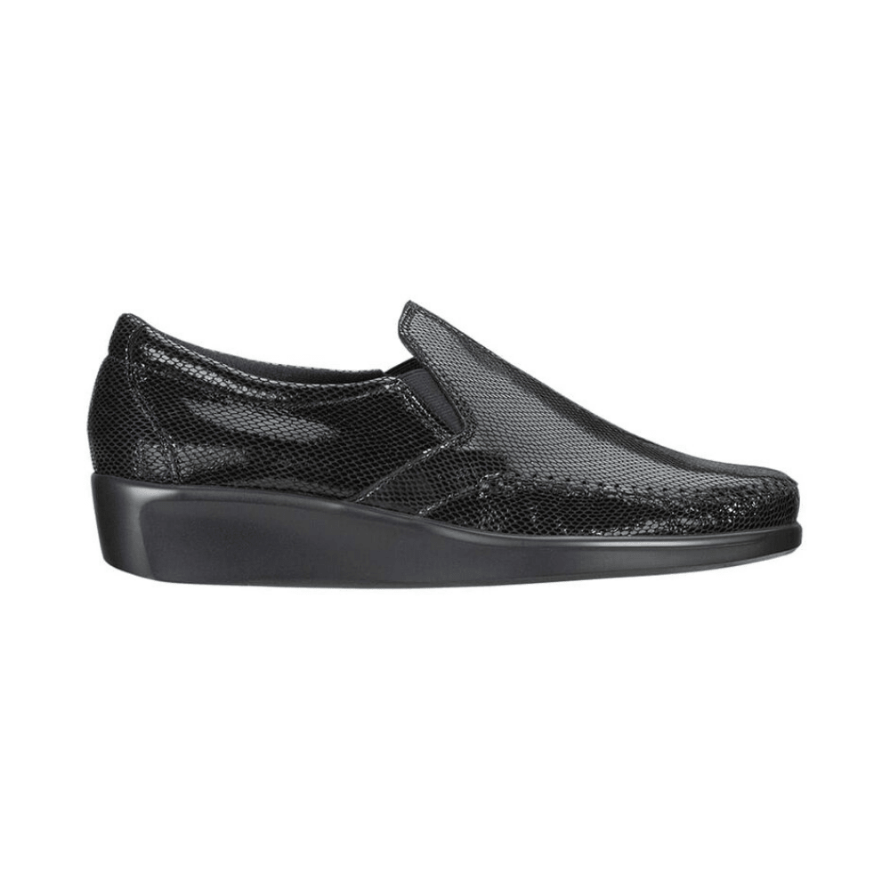 SAS Women’s Dream Comfort Loafer – Black Snake 5